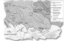 Мапа, що відображає українські землі у 16 столітті.