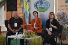 Освітяни Донеччини під час дискусійної панелі