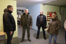 Вадим Філашкін та Ігор Бойко відвідують пункт незламності