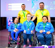Жіноча збірна команда України з пара пауерліфтингу, до якої увійшли Тетяна Бобровська і Злата Дячук із Донеччини, отримала срібні медалі
