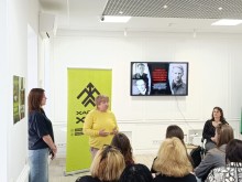 Начальниця управління сім'ї, молоді та масових заходів НПВ Донецької ОДА звертається до учасників з вітальним словом