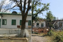 Садиба Немировича-Данченко до та після руйнування