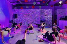 Тренування з фітнесу для ВПО з Донеччини в Києві