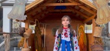 Учасниця онлайн-конкурсу відеопривітань «З новою мрією у Новий рік»