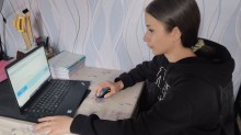 Підліток з Донецької області онлайн бере участь у чемпіонаті зі спортивного туризму