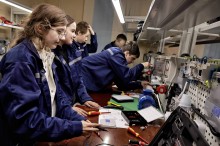 Студенти релокованого закладу освіти