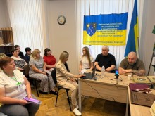 Учасники заходу під час загального обговорення