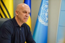 Вадим Філашкін під час зустрічі з Молодіжною радою при Донецькій ОДА