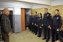 Вадим Філашкін та патрульні поліцейські з Краматорська і Слов'янська