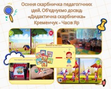 Колаж з фото занять з дітьми та дитячих творчих робіт