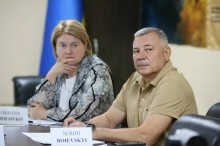 Представники Донецької ОДА, які беруть участь в розмові з європейською делегацією