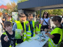 Учасники екомарафону "Чисті серця - чиста планета" під час активностей