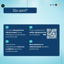 Подальше опрацювання заяви на забезпечення засобами реабілітації