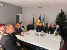 Ветерани та члени їх сімей під час зустрічі