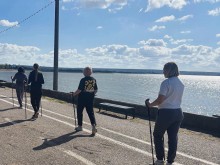 Тренування зі скандинавської ходьби в межах комплексу загальної фізичної підготовки для дорослих