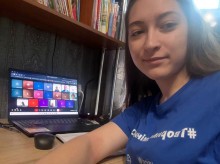 Представниця Молодіжної ради при Новогродівській міській раді