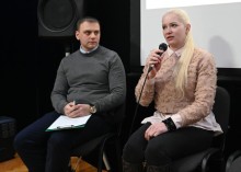 Представники Донеччини на панельній дискусії розповідають про власний досвід