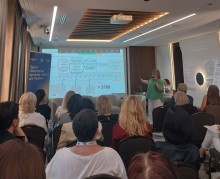Освітяни Донеччини під час Всеукраїнського стратегічного діалогу "Профільна середня освіта за професійним спрямуванням: від розуміння моделі до їх впровадження".