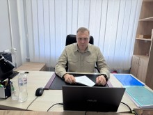 Заступник голови Донецької облдержадміністрації Олександр Шевченко під час робочої зустрічі з представниками військових адміністрацій та органів освіти