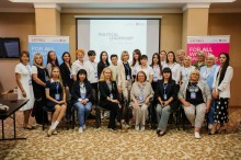 Спільне фото учасниць тренінгу з політичного лідерства