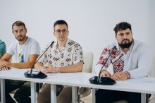 Андрій Зуяков, Ярослав Утенко, Данило Оганов - учасники навчання