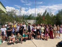 Діти з Донеччини на відпочинку в Греції