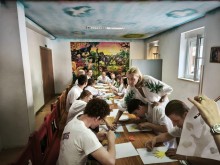 Майстер-клас «Символи України в орнаменті» для підопічних