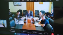 Віцепрем’єр-міністр з відновлення України – міністр розвитку громад та територій України Олексій Кулеба проводить засідання штабу з підготовки об’єктів житлово-комунального господарства.