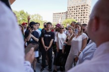 Учасники воркшопу для молодіжних рад