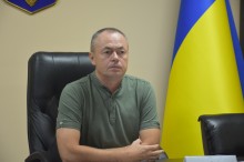 Ігор Бойко, заступник голови Донеччини на нараді с питань евакуації.