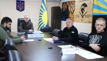 Ігор Бойко, Владислав Бойко, Сергій Боєвський та Сергій Гончаров беруть участь у засіданні комісії