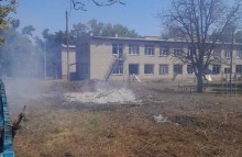 Школа, яку обстріляли окупанти