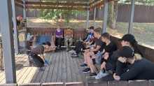 Молодь Донеччини на вишколі у місті Дніпро