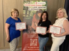 Педагоги з різних областей України під час тренінгу з безпеки дітей у ЗДО в межах проєкту Save the Children і МОН України.