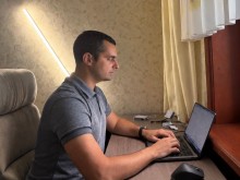 ⁠Заступник начальника управління – начальник відділу молодіжної політики та масових заходів національно-патріотичного виховання Михайло Снопенко