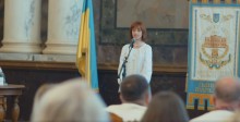Заступник міністра освіти і науки України Надія Кузьмичова  під час виступу