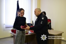Вручення родинам загиблих поліцейських державних нагород