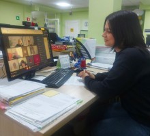 Головний спеціаліст відділу з питань ветеранської політики УСЗН Словʼянської МВА Катерина Сердюк