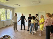 Візит делегації з Донеччини до оновленого дитсадка в Оноківській громаді