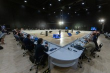 Делегація Маріупольської громади бере участь в круглому столі наживо на конференції в Римі.