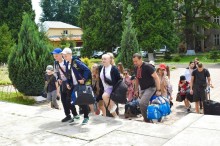 Діти з Донеччини прибувають до «Артеку»