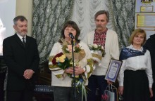 Вітальна промова Оксани Муравльової — волонтерки з Донеччини, координаторки Українського розмовного клубу «Файно», голови правління ВГО «Союз Українок»