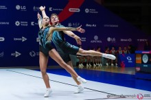 Парний виступ представників Донеччини на чемпіонаті Європи зі спортивної аеробіки