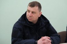 Представник ДСНС України у Донецькій області.