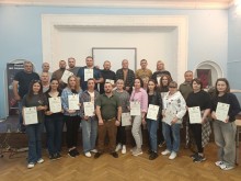 Урочисте отримання сертифікатів