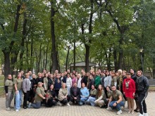 Учасники тренінгу «Формування національної ідентичності: досвід захисників та інститутів громадянського суспільства»