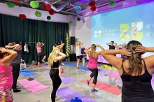Тренування з фітнесу в межах соціального проєкту «Активні парки - локації здорової України»