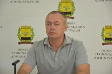Заступник голови Донеччини Ігор Бойко на нараді з питань евакуації населення.