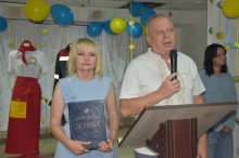 Урочисте відкриття нового навчального року в Бахмутському центрі профтехосвіти за участю учнів, педагогів і гостей.
