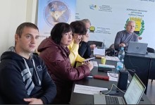 Члени робочої групи з питань реформування закладів професійної та фахової передвищої освіти під час засідання